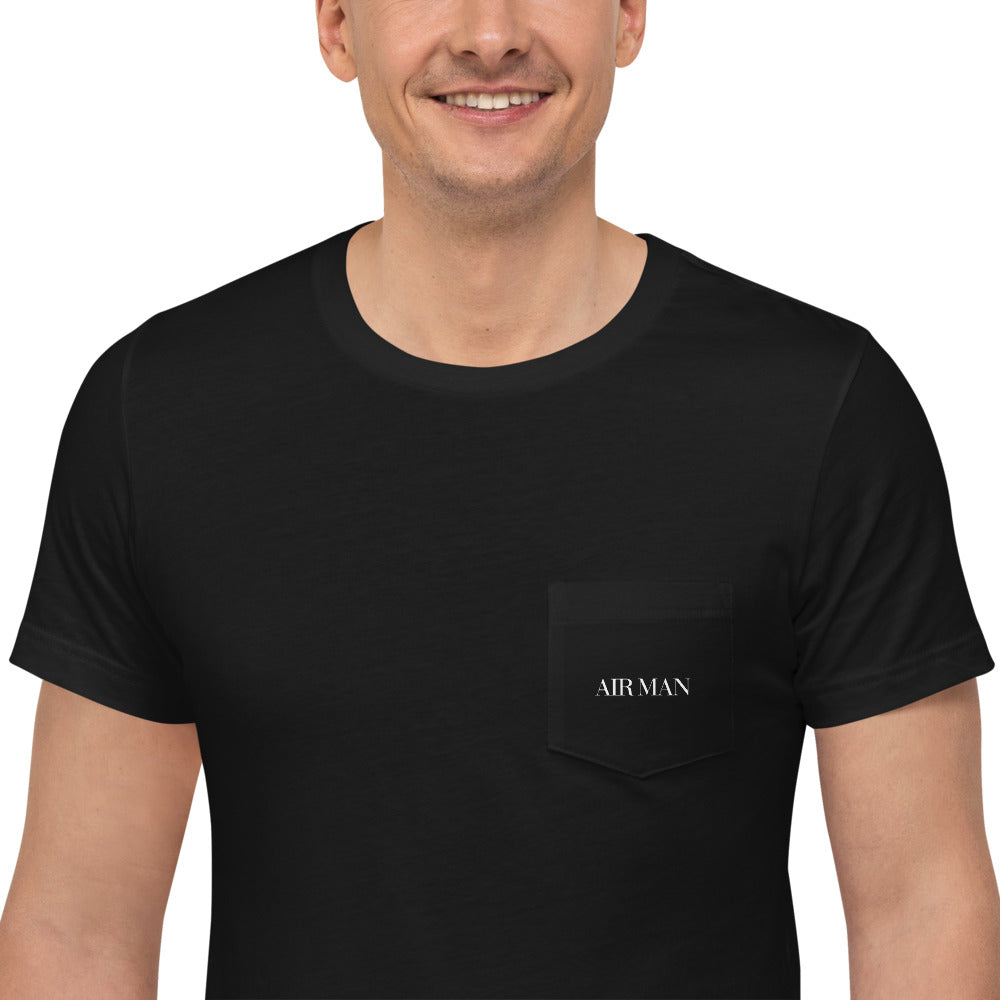 airman unisex pocket t-shirt