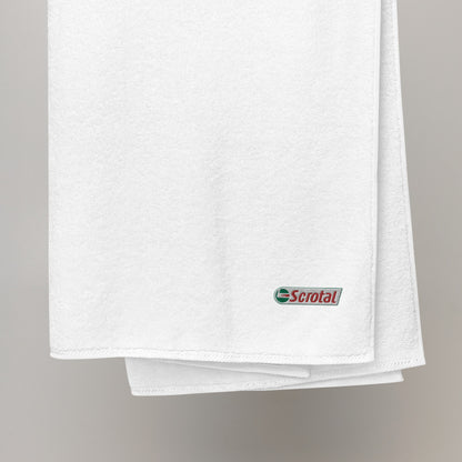 scrotal oversized cotton towel