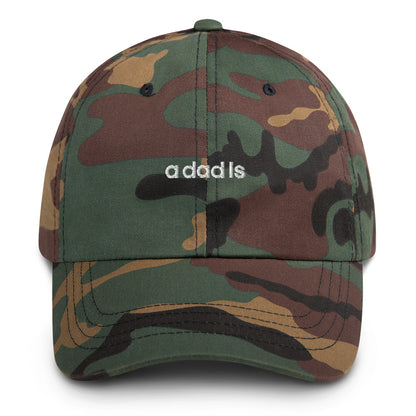 'a dad is' dad hat
