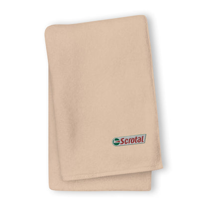 scrotal oversized cotton towel